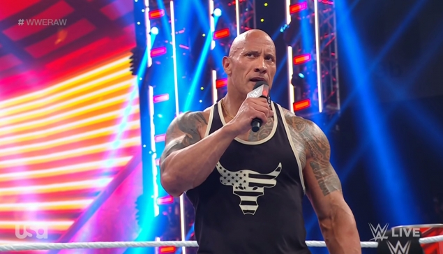 The Rock tease un match contre Roman Reigns à WWE RAW Day 1 !