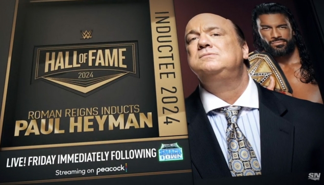 Roman Reigns va introniser Paul Heyman au WWE Hall of Fame