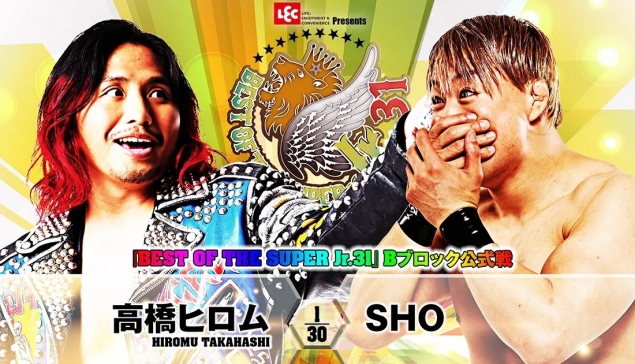 Résultats de NJPW Best of The Super Jr 31 - Jour 5