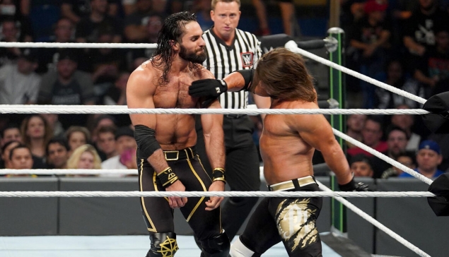 Match entier : Seth Rollins vs AJ Styles - WWE Money in the Bank 2019