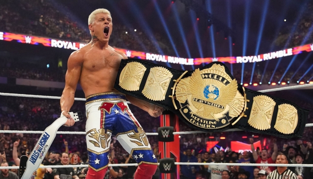 Cody Rhodes veut toujours ressortir la ceinture Winged Eagle