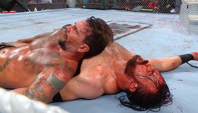 WWE Bad Blood : CM Punk fait dormir Drew McIntyre 