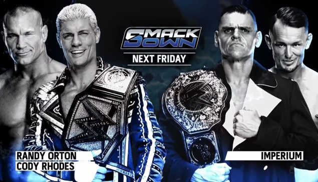 Preview : WWE SmackDown du 1er novembre 2024