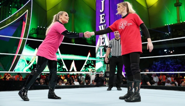 Natalya revient sur le premier match féminin en Arabie saoudite