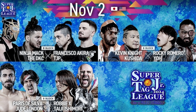 Résultats de NJPW Super Junior Tag League du 2 novembre 2024