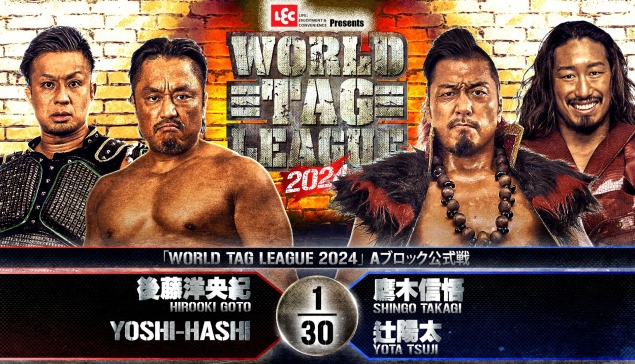 Résultats de NJPW World Tag League - Jour 3