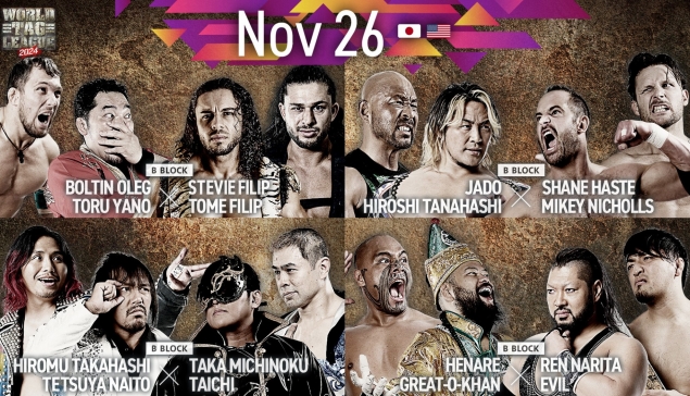 Résultats de NJPW World Tag League 2024 - Jour 6