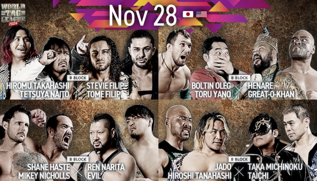 Résultats de NJPW World Tag League 2024 - Jour 8