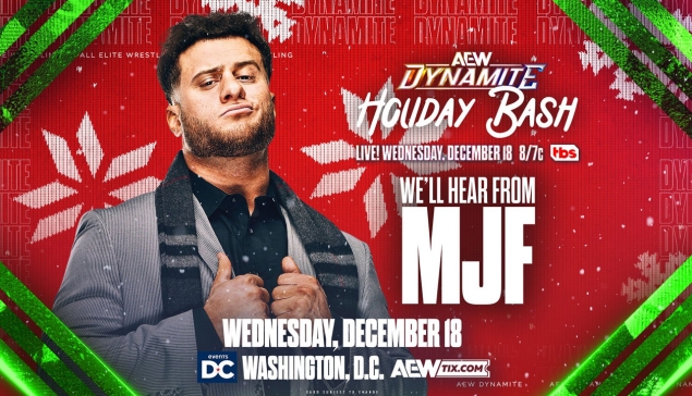 MJF annoncé pour AEW Dynamite spécial Holiday Bash