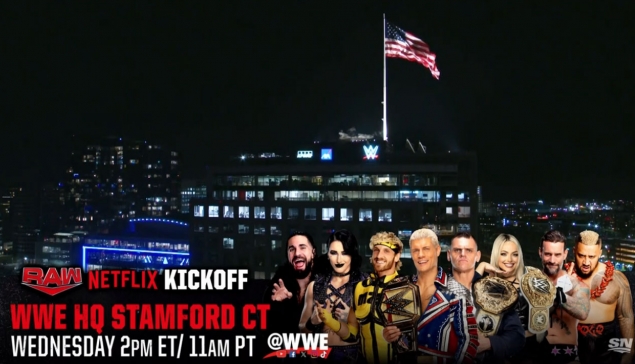 La WWE annonce un Kickoff spécial Netflix