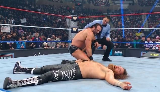 WWE SNME : Drew McIntyre remporte son match de retour