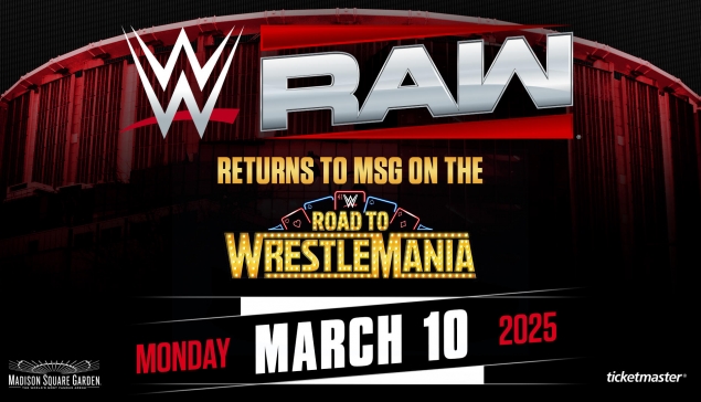 WWE RAW revient au Madison Square Garden en 2025