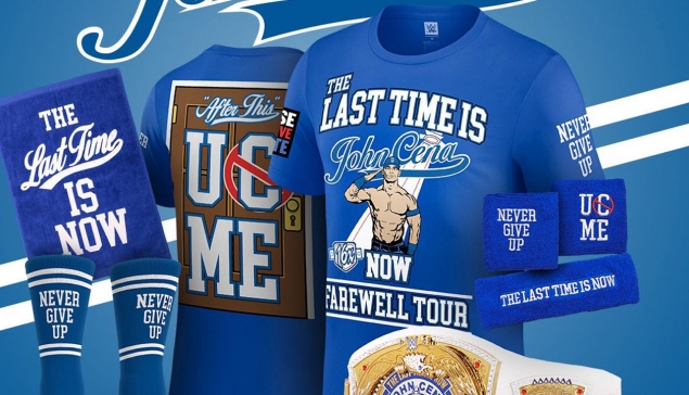 La WWE dévoile la collection John Cena pour sa tournée d'adieux