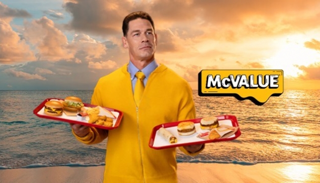 John Cena star d'une campagne de pub de McDonald's 