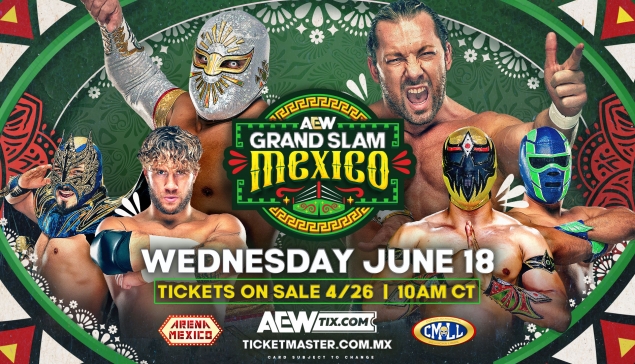 L'AEW annonce Grand Slam 2025 au Mexique