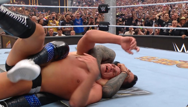 WrestleMania 41 : Jey Uso fait taper Gunther