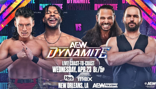 Preview : AEW Dynamite du 23 avril 2025