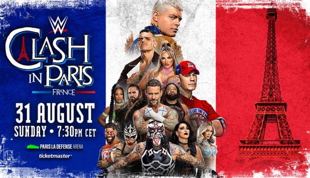 La billetterie de WWE Clash In Paris 2025 est officiellement lancée