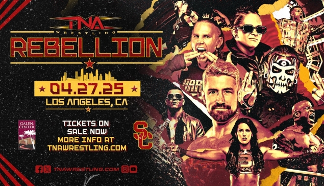 Carte de TNA Rebellion 2025