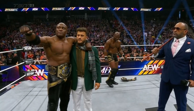 AEW Dynamite : Le Hurt Syndicate donne sa réponse à MJF