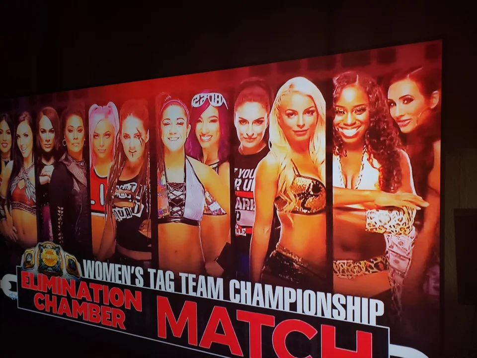 elimination chamber match feminin